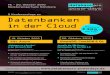 databasepro powerdays - Datenbanken in der Cloud