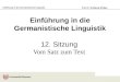 Einführung in die Germanistische Linguistik12-Textlinguistik