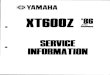Yamaha XT600 Z (Typ 1VJ, 1VK)[Modell 1986] Werkstatthandbuch - Erweiterung Deutsch