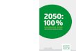 2050 : 100% Strom aus erneuerbaren Quellen