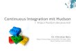 Continuous Integration mit Hudson