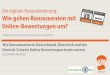 Wie gehen Konsumenten mit Online-Bewertungen um - Studie der FU Berlin mit Kjero.com
