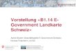 SeGF 2014 | E-Government Landkarte Schweiz: Die Informationsplattform für Anbieter von Behördenlösungen
