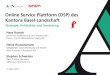 SeGF 2013 | Online Service Plattform des Kantons Basel-Landschaft (Hans Ruosch & Heinz Hausammann & Stephan Schweizer)
