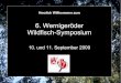6. Wernigeröder Wildfisch-Symposium