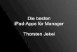 Die besten IPad-Apps fuer Manager
