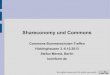 Shareconomy und Commons