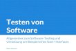 Testen von Software (german)