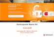 SuisseID Forum 2014 | Nutzen und Anforderungen der elektronischen Signatur bei einer Online-Bank