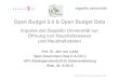 Jörn von Lucke, Open Budget Data 2.0