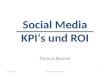 Social Media - KPI & ROI