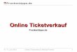 Michael Frembs: Online-Ticketverkauf