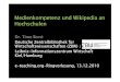 Medienkompetenz und Wikipedia an Hochschulen