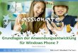 Grundlagen der anwendungsentwicklung für windows phone 7
