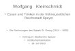 Buchvorstellung: Essen und Trinken in der ... Reichsstadt Speyer
