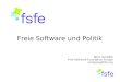 Freie Software und Politik