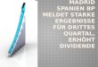 Bp holdings madrid spanien bp meldet starke ergebnisse für drittes quartal, erhöht dividende