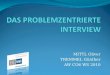 Das problemzentrierte interview