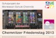 Demokratie-Projekte aus Schulen in Sachsen - Montessori-Schule Chemnitz