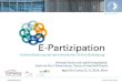 Workshop zu E-Partizipation und E-Identitäten