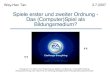 W.Tan: "Challenge Everything" - Spiele erster und zweiter Ordnung. Das Computerspiel als Bildungsmedium?