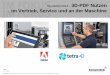 3D PDF Nutzen im Vertrieb, Service und an der Maschine (EuroMold 2014)