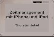 Zeitmanagement mit dem iPhone und iPad