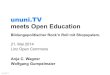 ununi.TV meets Open Education. Bildungspolitischer Rock’n Roll mit Shopsystem