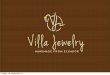 Villa jewelry