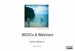 MOOCs und Webinare
