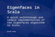 Eigenfaces In Scala