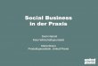 Social business in der Praxis