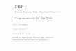 Web Entwicklung mit PHP - Teil 1