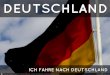 German Flash Cards (gehen, fahren, wohnen)