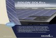 Solarenergie: SOLON SOLfixx. Photovoltaik-System f¼r Flachd¤cher