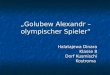 Golubew Alexandr – olympischer Spieler