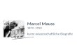 Marcel Mauss. Biographie