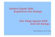 Ergebnisse des Dialogs/Esiti del dialogo