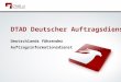 DTAD Deutscher Auftragsdienst AG - Präsentation