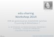 edu-sharing Workshop 2014: OER-Kooperationskonzepte für den deutschen Bildungsbereich