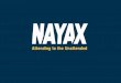 Nayax Bildschirm-Präsentation 2015