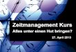 Zeitmanagement Kurs Cevi Schweiz