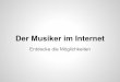 Der Musiker im Internet - Tuttisolo Präsentation von Carlo Queitsch in der HMT - Leipzig