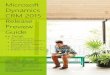 Microsoft dynamics crm_2015_release_preview_guide