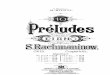 Rachmaninoff 10 Preludes