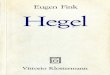 Eugen Fink Hegel Phanomenologische Interpretationen Der Phanomenologie Des Geistes