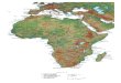 Mapa físico de africa