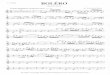 Ravel Bolero Arr.ernst-Thilo Kalke String Quartet Parts