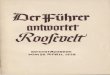 Der Führer antwortet Roosevelt - Reichstagsrede vom 28. April 1939