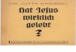 Hat Jesus wirklich gelebt / Jutta Dressel / 1937
